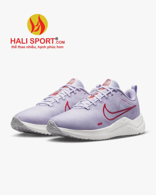 Giày chạy bộ Nike Downshifter 12 màu tím cho phái đẹp