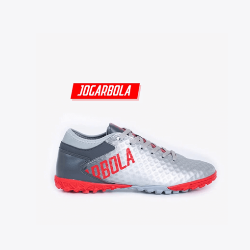 Giày Jogarbola Colorlux 2.0 Ultra đam mê không phân biệt cấp độ bạc đỏ tại Hali Sport
