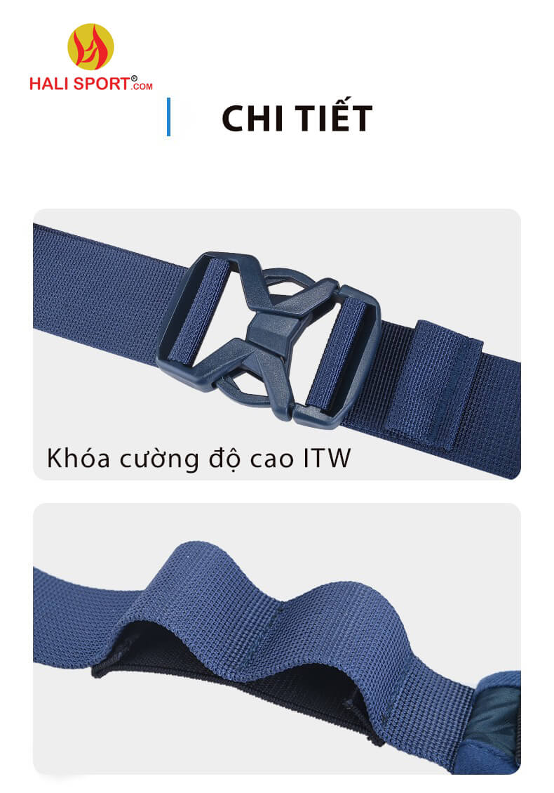 Đai Đeo Hông Chạy Bộ Aonijie W8102 – Gọn nhẹ, tiện dụng, thoáng khí ôm sát cơ thể khóa ITW