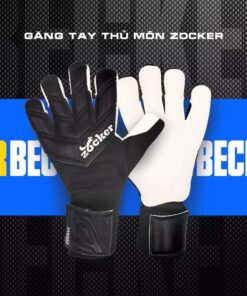 Găng Tay Thủ Môn Zocker Gloves Becker màu đen tại Hali Sport