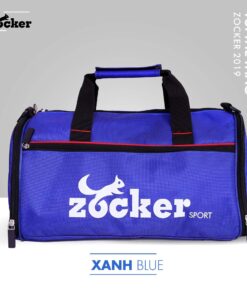 Túi trống thể thao chính hãng Zocker màu xanh tại Hali Sport