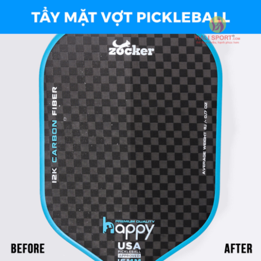 Tẩy mặt vợt Pickleball Zocker chính hãng