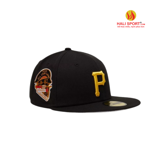 Mũ New Era 59FIFTY Pitssburgh Pirates Black CHính Hãng 3 Mũ New Era 59FIFTY Pitssburgh Pirates Black CHính Hãng 3