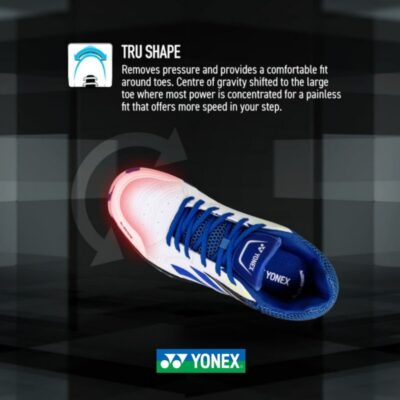 Công nghệ Tru Shape của giày cầu lông Yonex