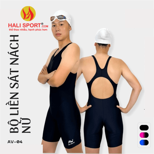 Đồ bơi sát nách Ánh Viên nữ AV-04 màu đen Đồ bơi sát nách Ánh Viên nữ AV-04 màu đen