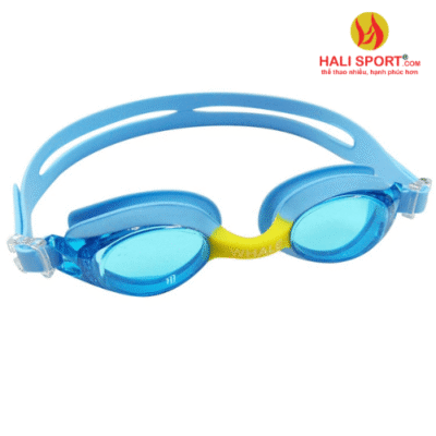 Kính bơi trẻ em Whale xanh dương vàng C2000 chính hãng tại HaLi Sport
