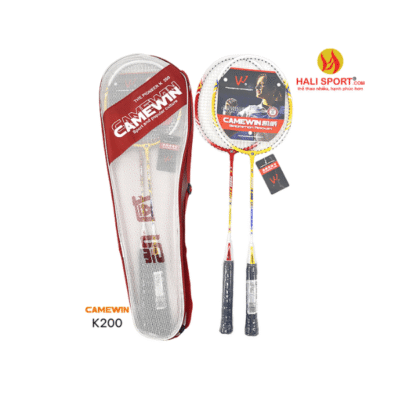 Bộ 2 vợt cầu lông Camewin K200 chính hãng giá rẻ, bền, đẹp