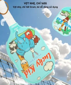 Trọng lượng Vợt Pickleball trẻ em siêu nhẹ Apavi Lucky Kid chính hãng