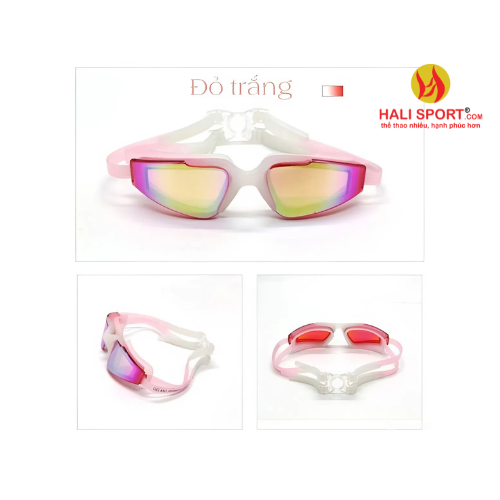Kính bơi Peiso MC-823 Đỏ Trắng chính hãng tại HaLi Sport Kính bơi Peiso MC-823 Đỏ Trắng chính hãng tại HaLi Sport