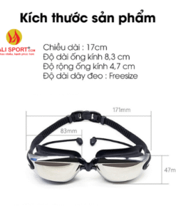 Kích thước kính bơi Peiso A-380