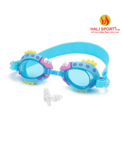 Kính bơi hoạt hình trẻ em Peiso G-1900 xanh ngọc chính hãng tại HaLi Sport
