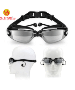 Kính bơi thể thao Peiso A-380 đen chính hãng tại HaLi Sport