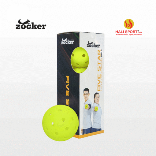 Bóng Thi Đấu Pickleball Zocker Five Star Gen 2 - Siêu bền, ổn định