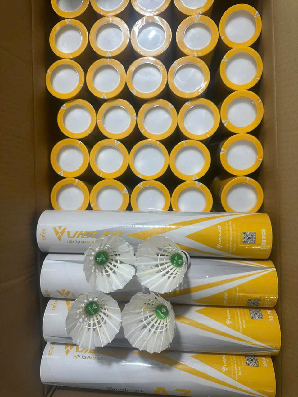 Ống cầu lông Vicleo A7 chính hãng - cho người mới bắt đầu HaLi Ống cầu lông Vicleo A7 chính hãng - cho người mới bắt đầu HaLi